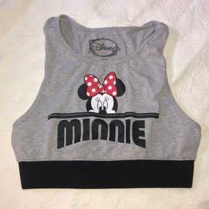 Minnie Mouse under Bra or crop top!